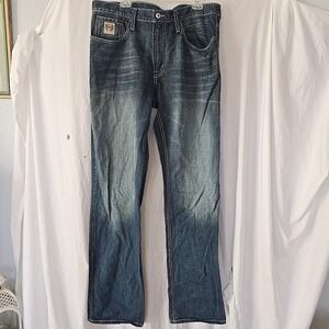 Cinch Jeans White Label Men's Size 38 X 38 Rodeo Festival Cowboy  MB92834 019